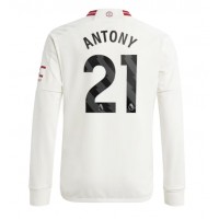Manchester United Antony #21 Rezervni Dres 2023-24 Dugi Rukav